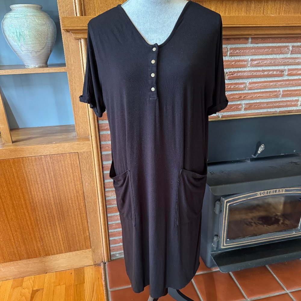 MILKMAID GOODS dress - black - midi - size M